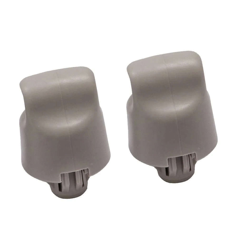 Car Visor Clip Holder Set Stopper Grey Sun Visor Retainer Clip OEM Standard Fitment High-strength ABS Material