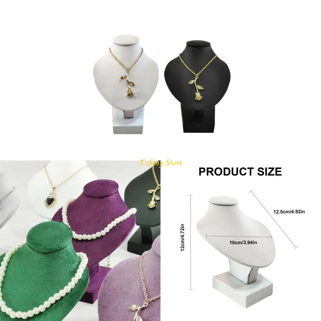 

N58F Creative Designs Designs Develcry Dervicer Bust для демонстрации Neckwear в магазинах