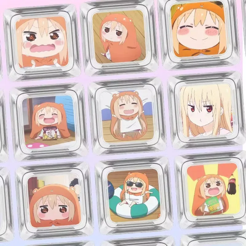 Himato! Umaru Chan Keycaps Anime Custom Artisan Point Key Cap Transparent Original Gaming Wooting Mechanical Keyboard Keycap