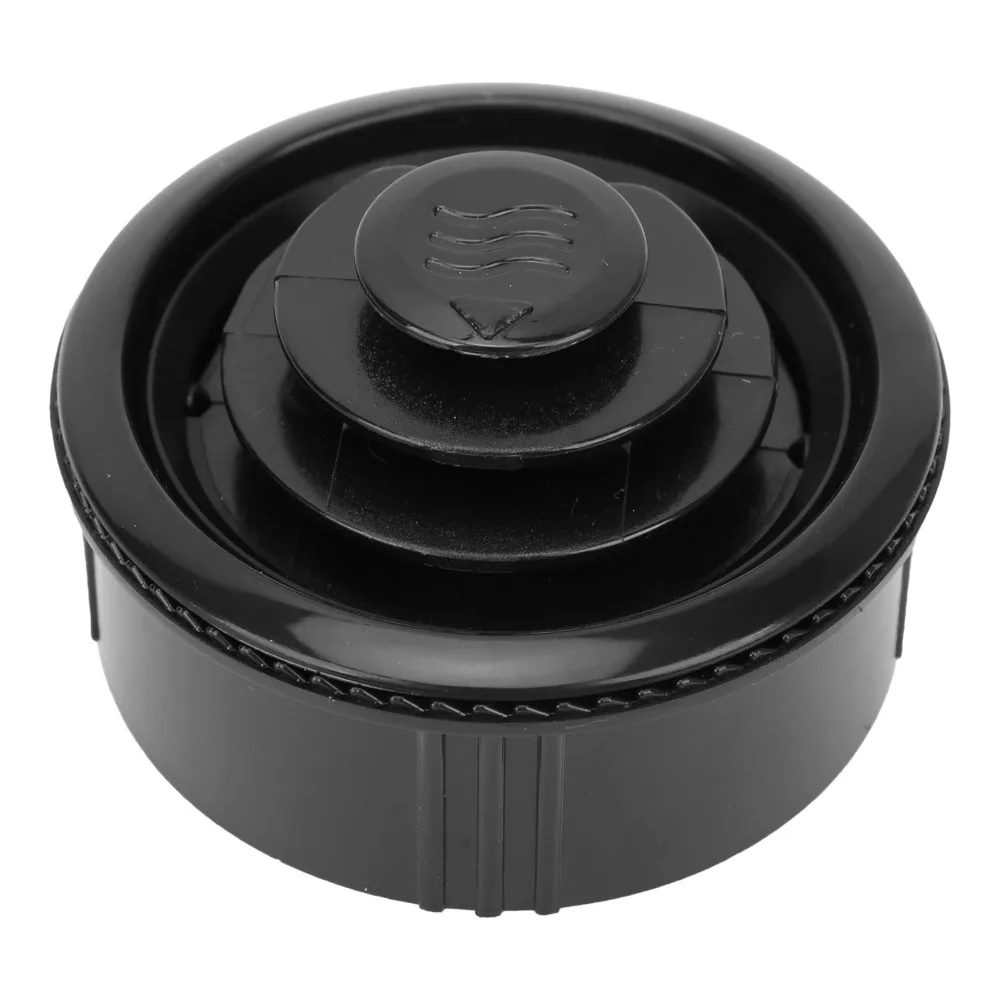 Replacement 63mm/2.5in Car Air Conditioner Outlet Black Vent Cover Ventilation Outlet Car