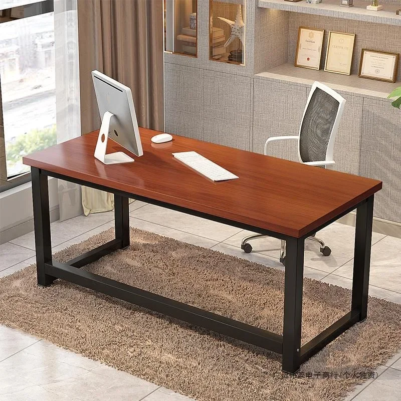 Computer desk 75cm high desktop 1 meter 2 meters long simple 50 60 70 desk home bedroom study table desk