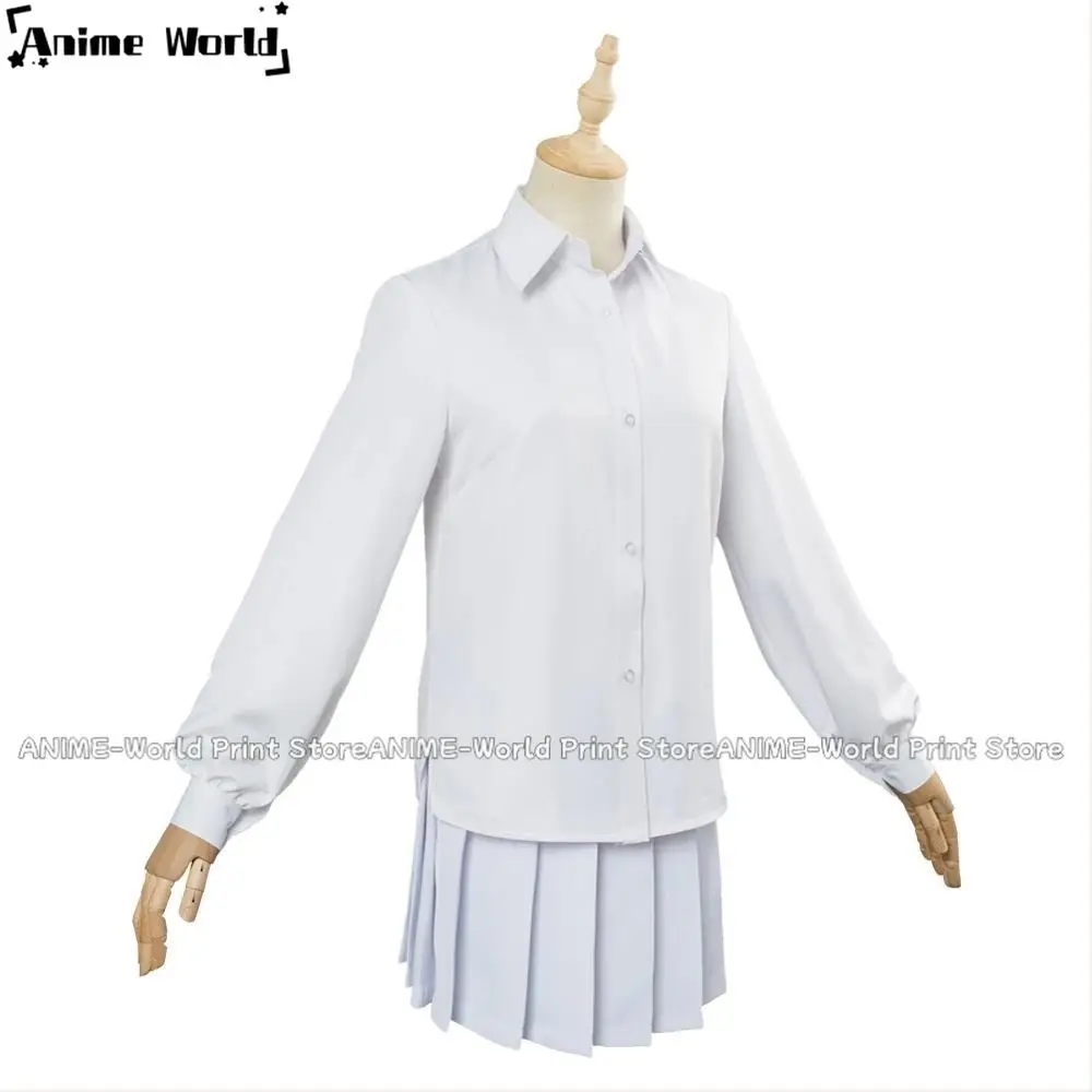 《Custom Size》Unisex Anime Cos Emma Cosplay Costumes Halloween Christmas Play Party Uniform Sets