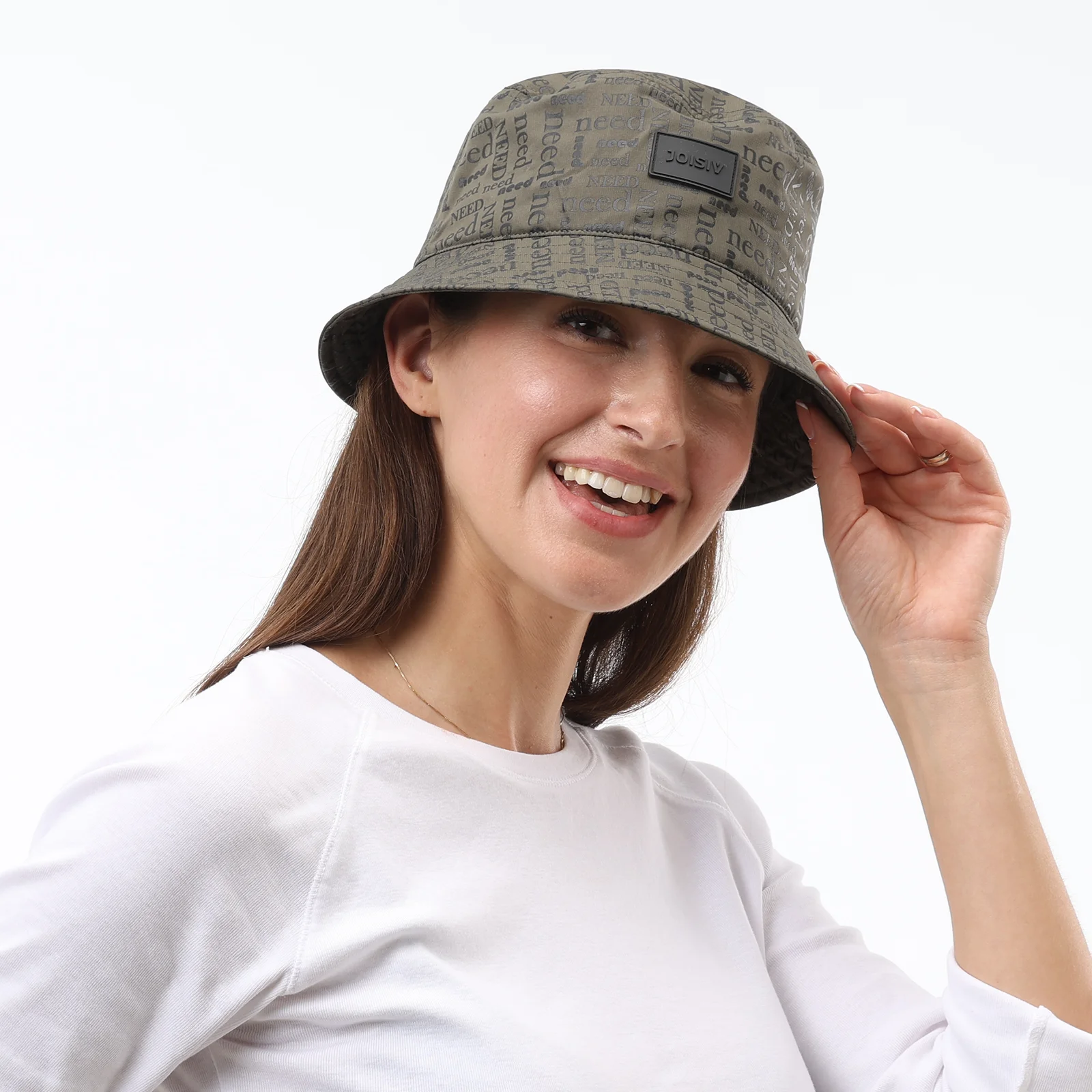 JOISIV New Fashion Printed Casual Bucket Hat, Unisex, Lightweight Breathable Cotton, Ideal for Outdoor Travel, Camping & Leisure