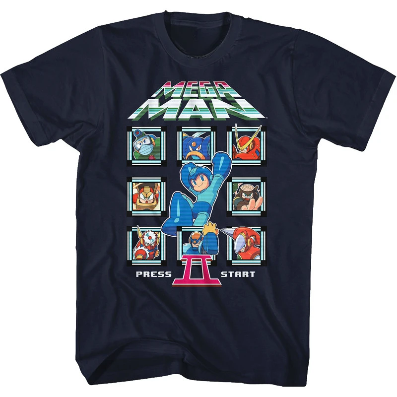 Y2k 1987 Rockman Classic Game Zero Mens T-Shirt Mega Man - Mega Man Short-sleeved T-shirt
