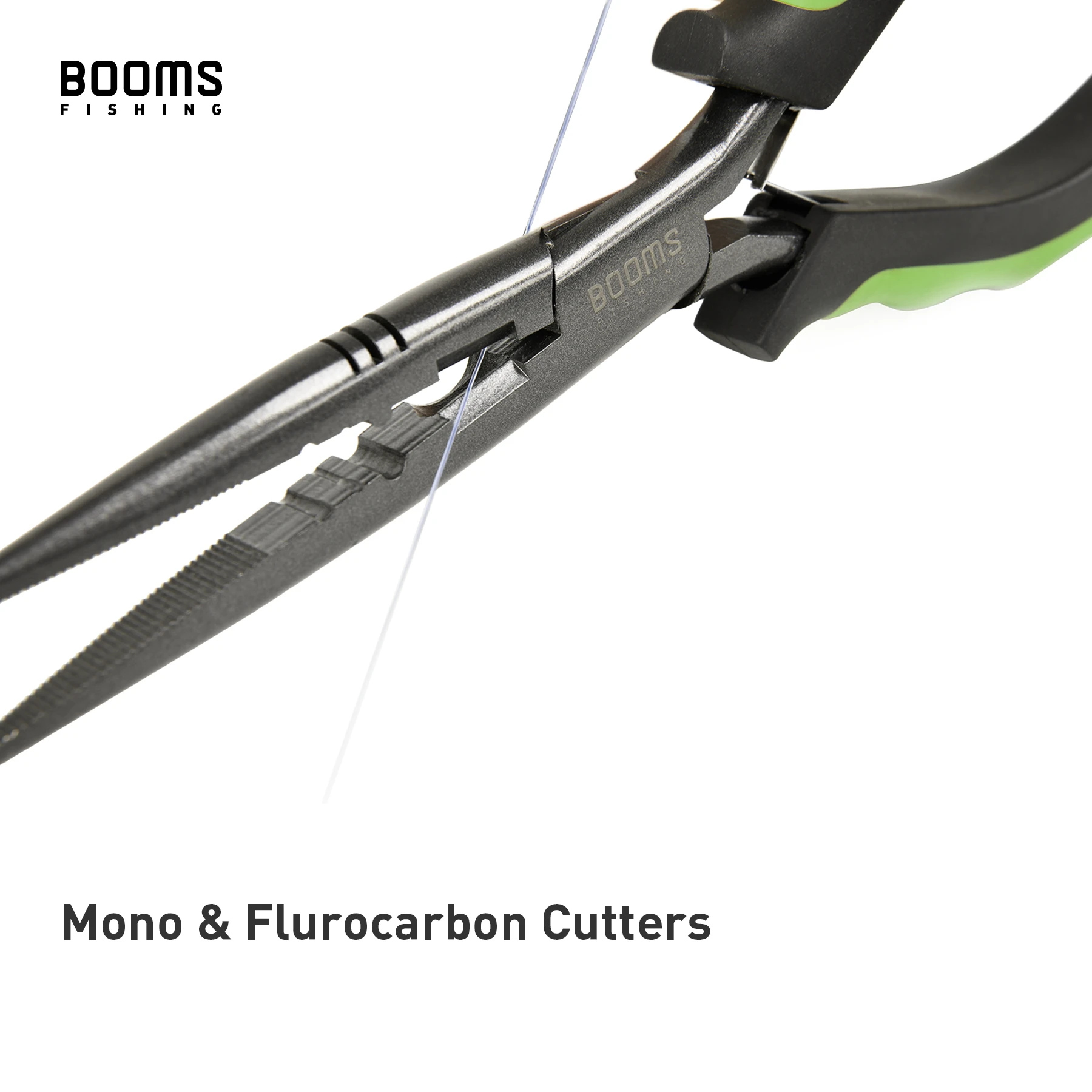 Booms Fishing F03 Multifunction Fishing Pliers Tools 23.5cm Straight Long Nose Stainless Steel Line Cutter Scissors Tools 5