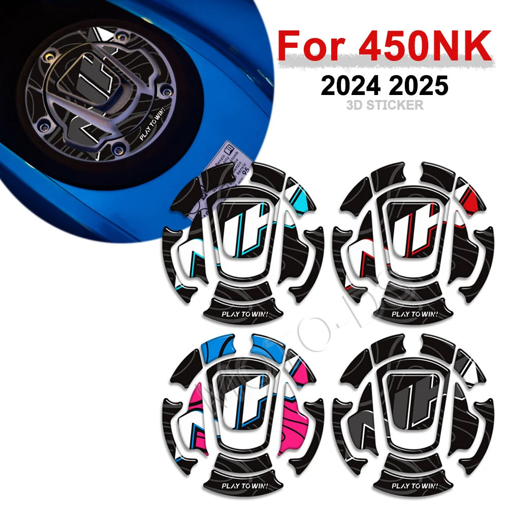 

Motorcycle Fuel Tank Pad Sticker Gas Oil Cap Protector Decal For CFMOTO CF MOTO 450NK nk450 450 NK 2024 2025