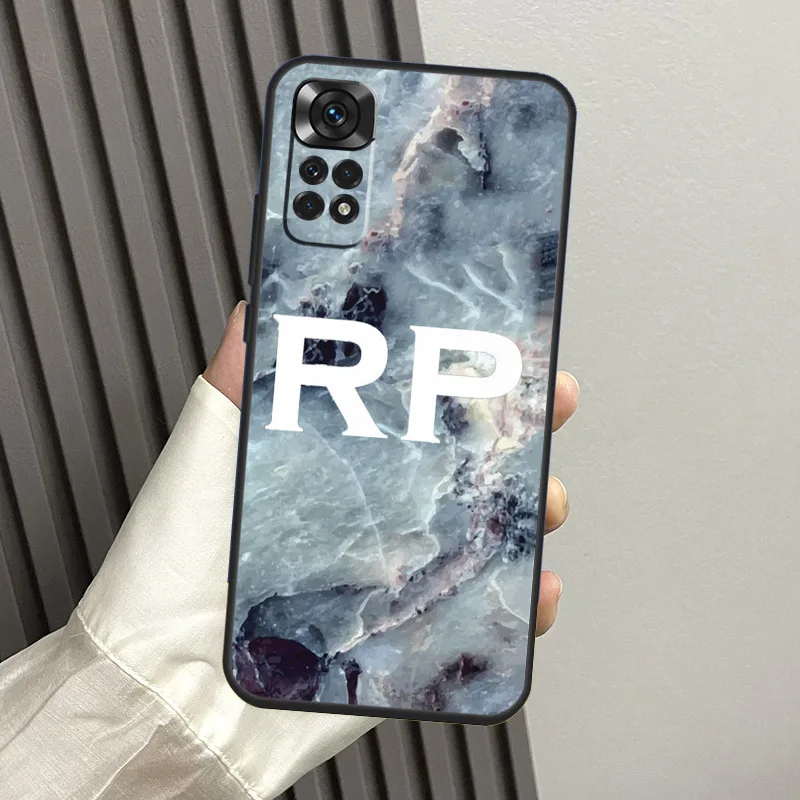 เคสลายดอกไม้หินอ่อนออกแบบตามต้องการสำหรับ Xiaomi redmi Note 10 11 12 Pro 8 9 Note 11S 10S redmi 12C 9C ฝาครอบ10C 10A