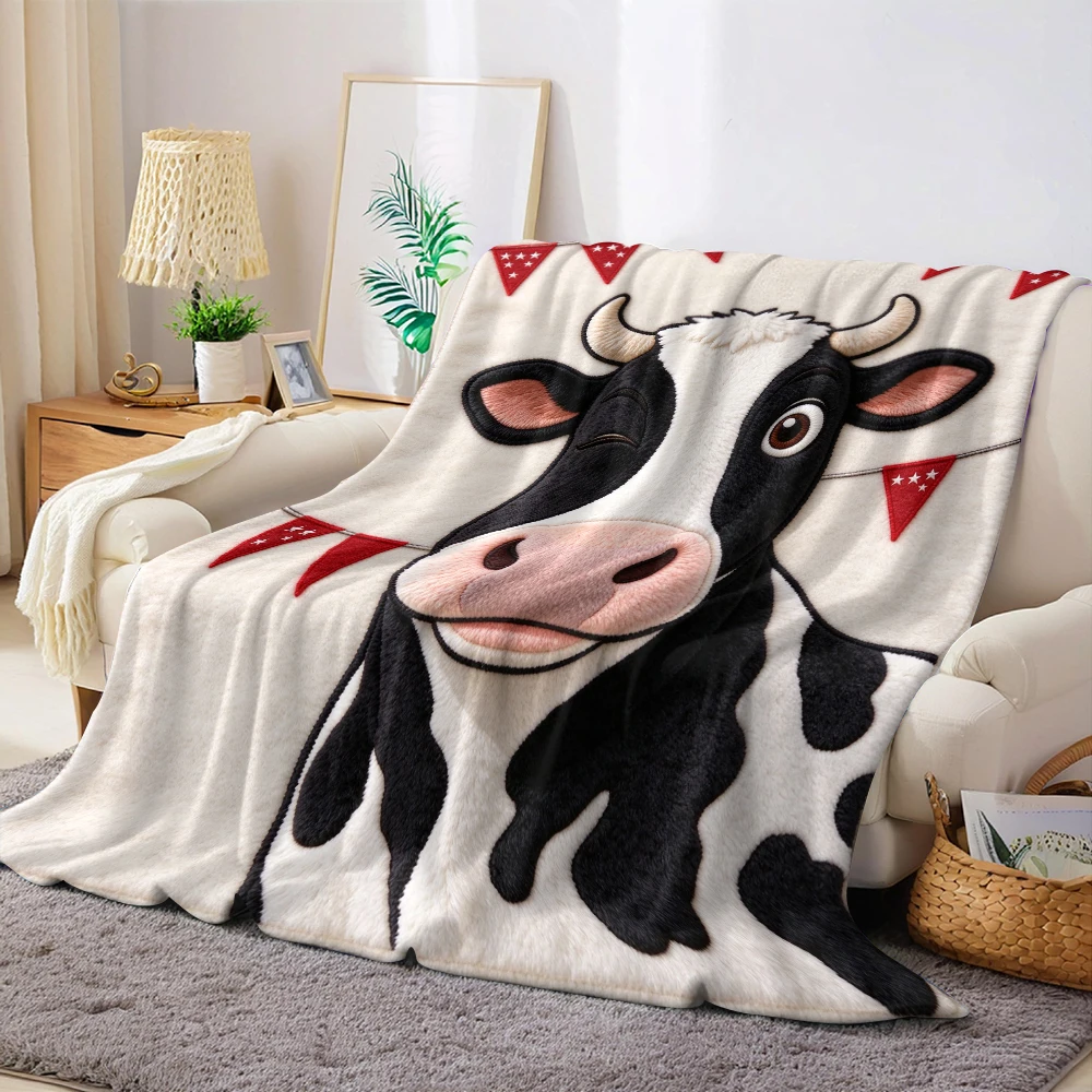 Stitch Beige Ginger Cute Flannel Fleece Throw Blanket Soft Plush Bed Couch Cover Perfect Gift for Women Girls Kids