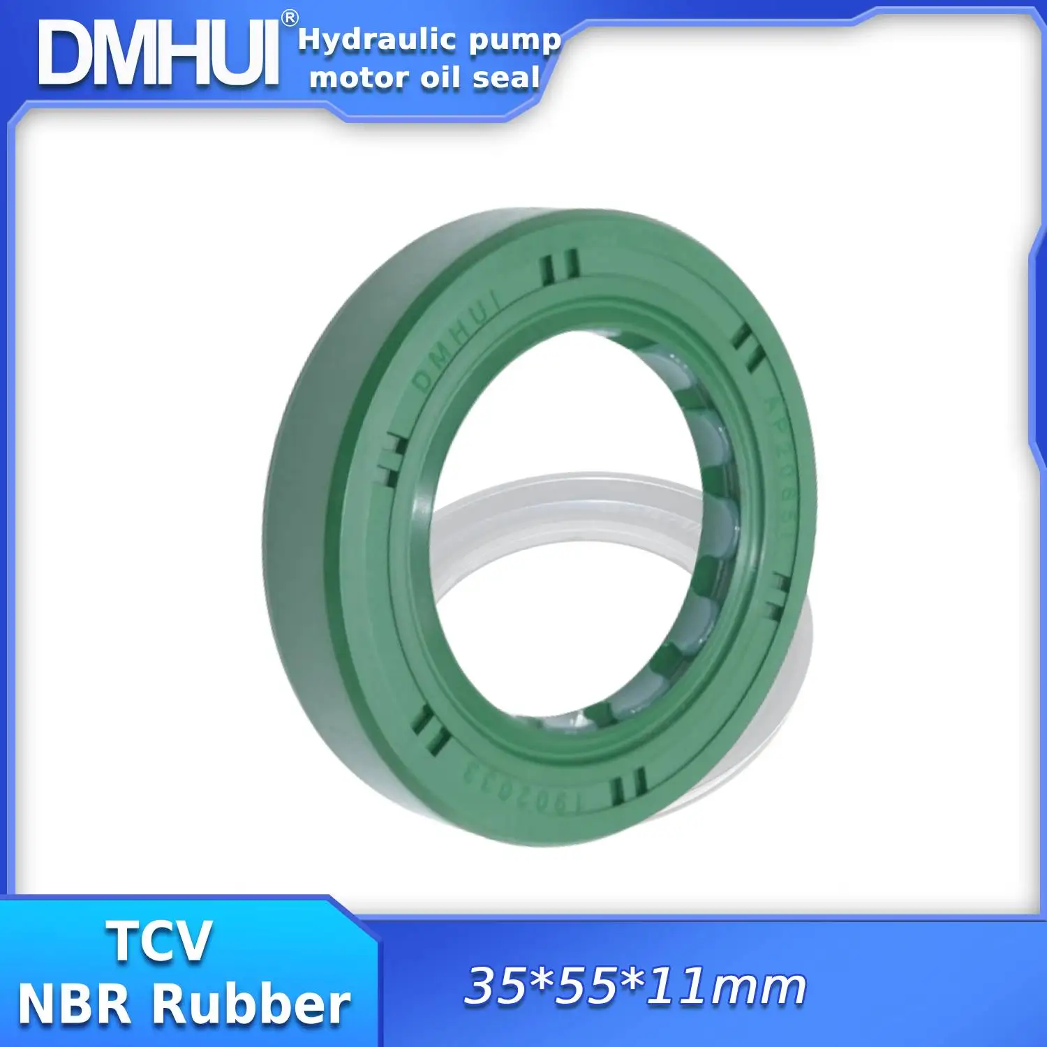 DMHUI Skeleton High Pressure Oil Seal 35x55x11mm Lip seal TCV Type NBR Rubber ISO9001:2008 