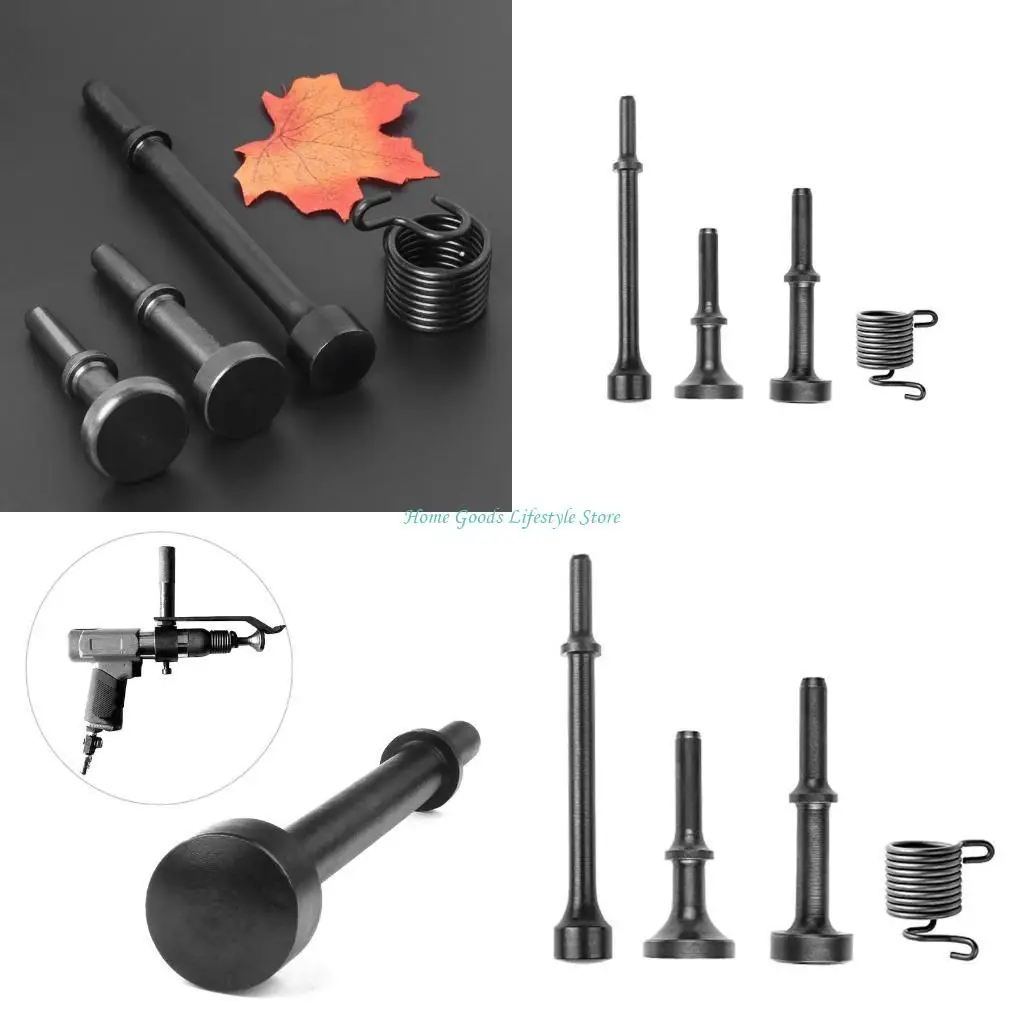 

E74E 4x Pneumatic Air Hammer Bits Smoothing Pneumatic Rivets for Hammering Operation