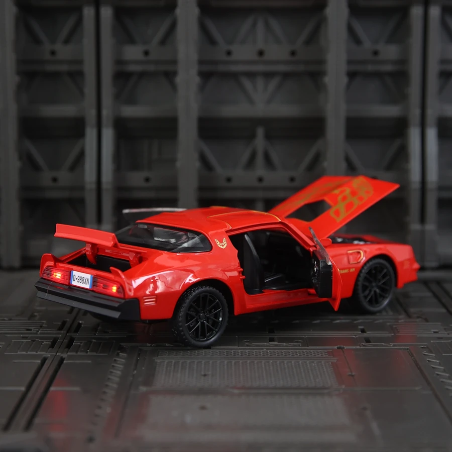 1:32 Simulated supercar alloy model doors can be opened has sound and lighting functions suitable for collection