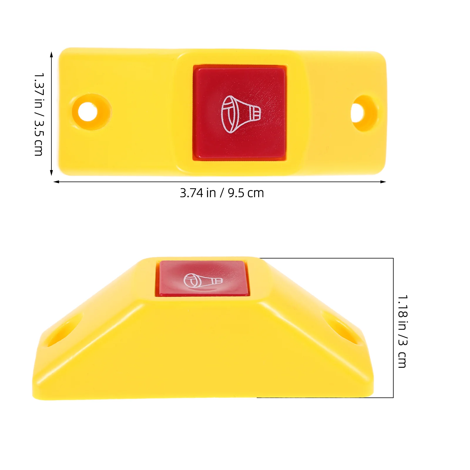 Bus Get Off Bell Button Practical Replacement Passenger Call Bus Handrail Bell Exit Reminder Device Clear Alarm - Image 3