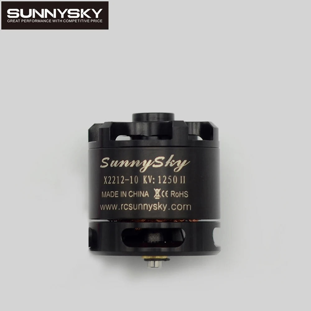 Sunnysky-Motor sin escobillas 2212 para cuadricóptero teledirigido, X2212, 980KV, 1250KV, 1400KV, 2450KV, Outrunner, 1 unidad