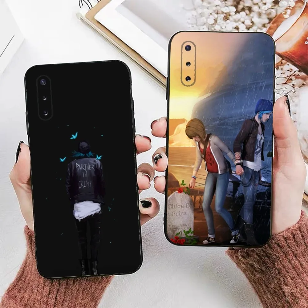 

Life is S-Strange Phone Case For Samsung Galaxy A13,A21s,A22,A31,A32,A52,A53,A71,A80,A91 Soft Black Phone Cover