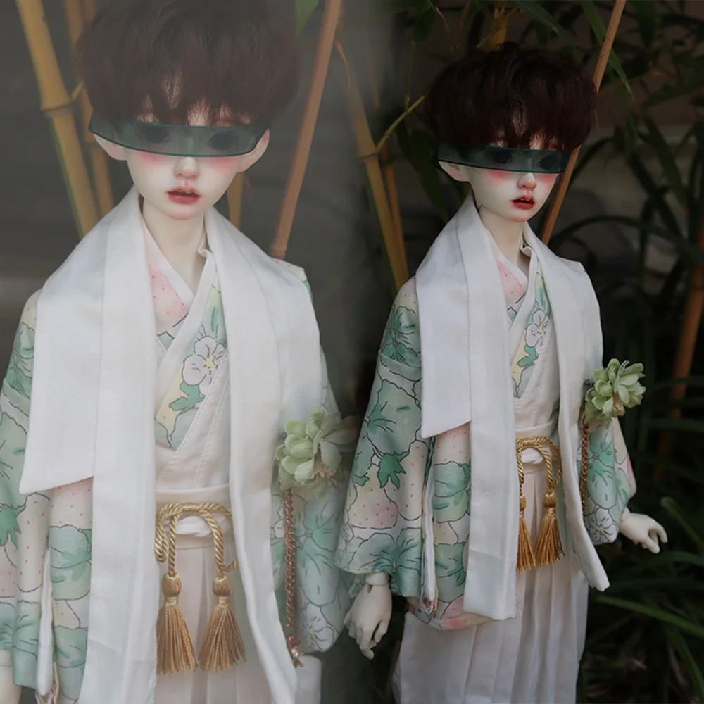 1/6 1/4 1/3 BJD Clothes Accessories Ancient Costume Bathrobe Samurai Kimono For BJD/SD YOSD MSD SD13 SSDF ID75 Uncle C1743