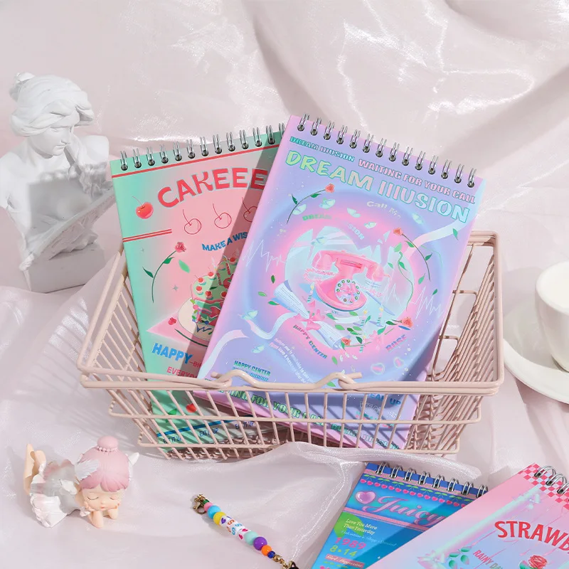 Sweetheart plan series Korean coil plan book time management schedule book simple cute book Stationery School