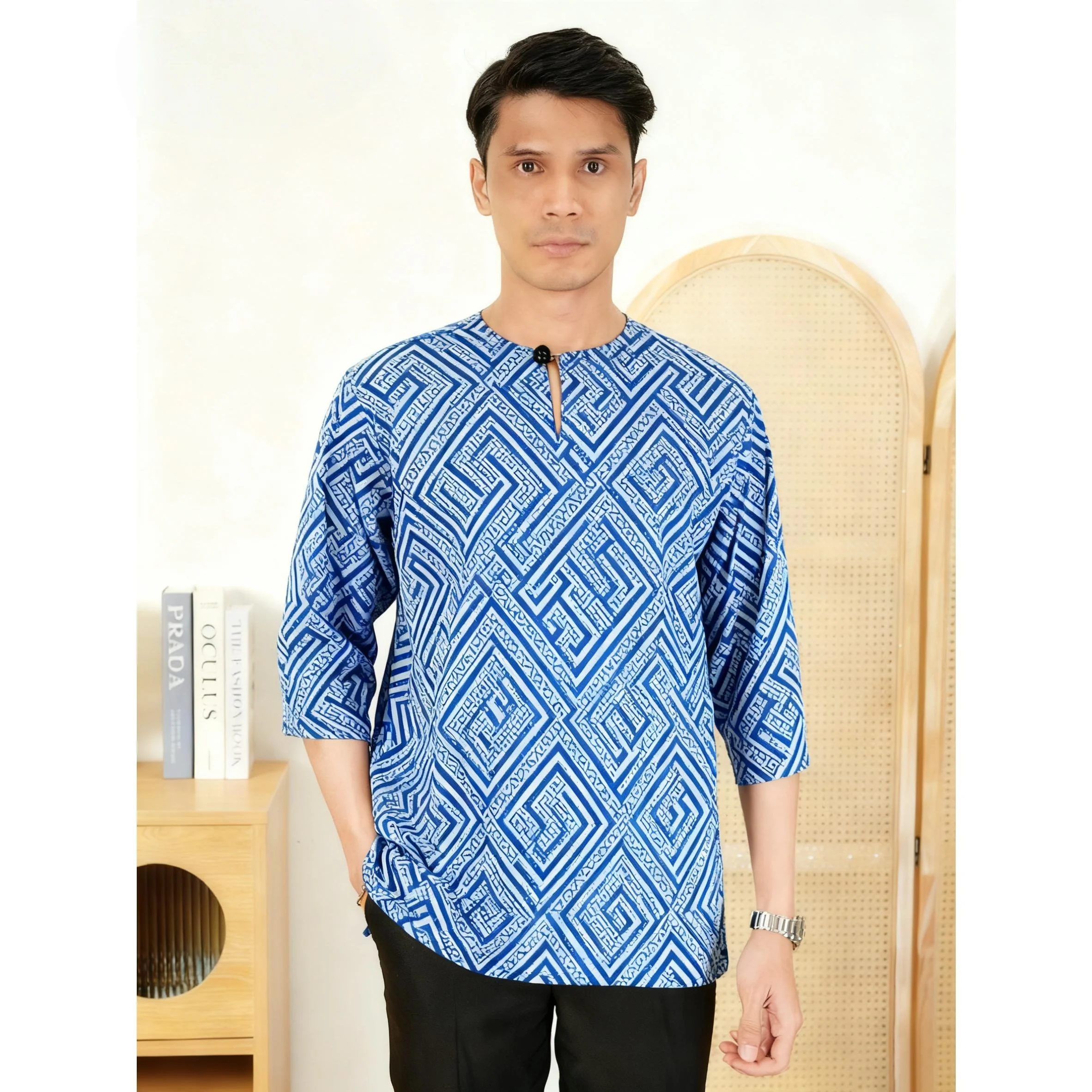 2026 عباية ثوب عربية على الطراز الوطني هينلي النطاقات عادي ثوب تي شيرت مسلم ثوب بأكمام قصيرة الشرق الأوسط روبا أرابي دي