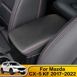 Couverture de boîte d'accoudoirs pour Mazda CX-5 CX5 CX 5 KF 2017 2018 2019 2020 2021 1 pièces accessoires intérieurs décoratifs de voiture