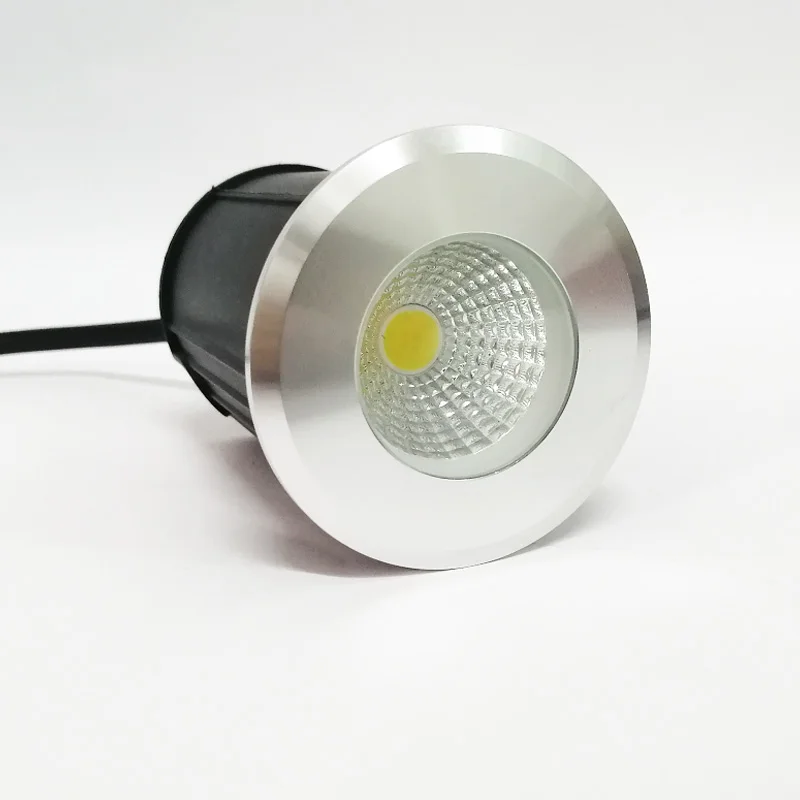 42/52/62MM Outdoor Lighting 3W 5W Garden Yard Step Stairs Floor Deck LED Recessed Inground Lamps Underground Spotlight AC85-265V