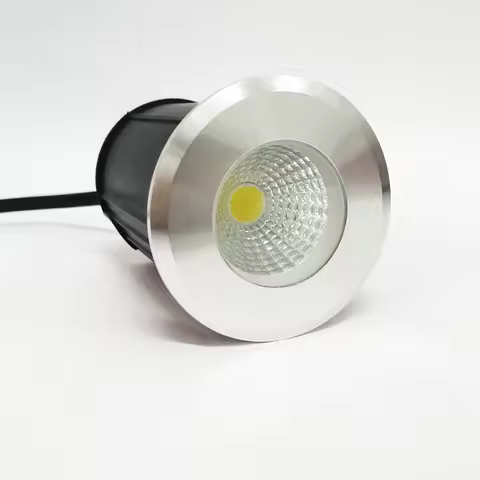 42/52/62MM Outdoor Lighting 3W 5W Garden Yard Step Stairs Floor Deck LED Recessed Inground Lamps Underground Spotlight AC85-265V