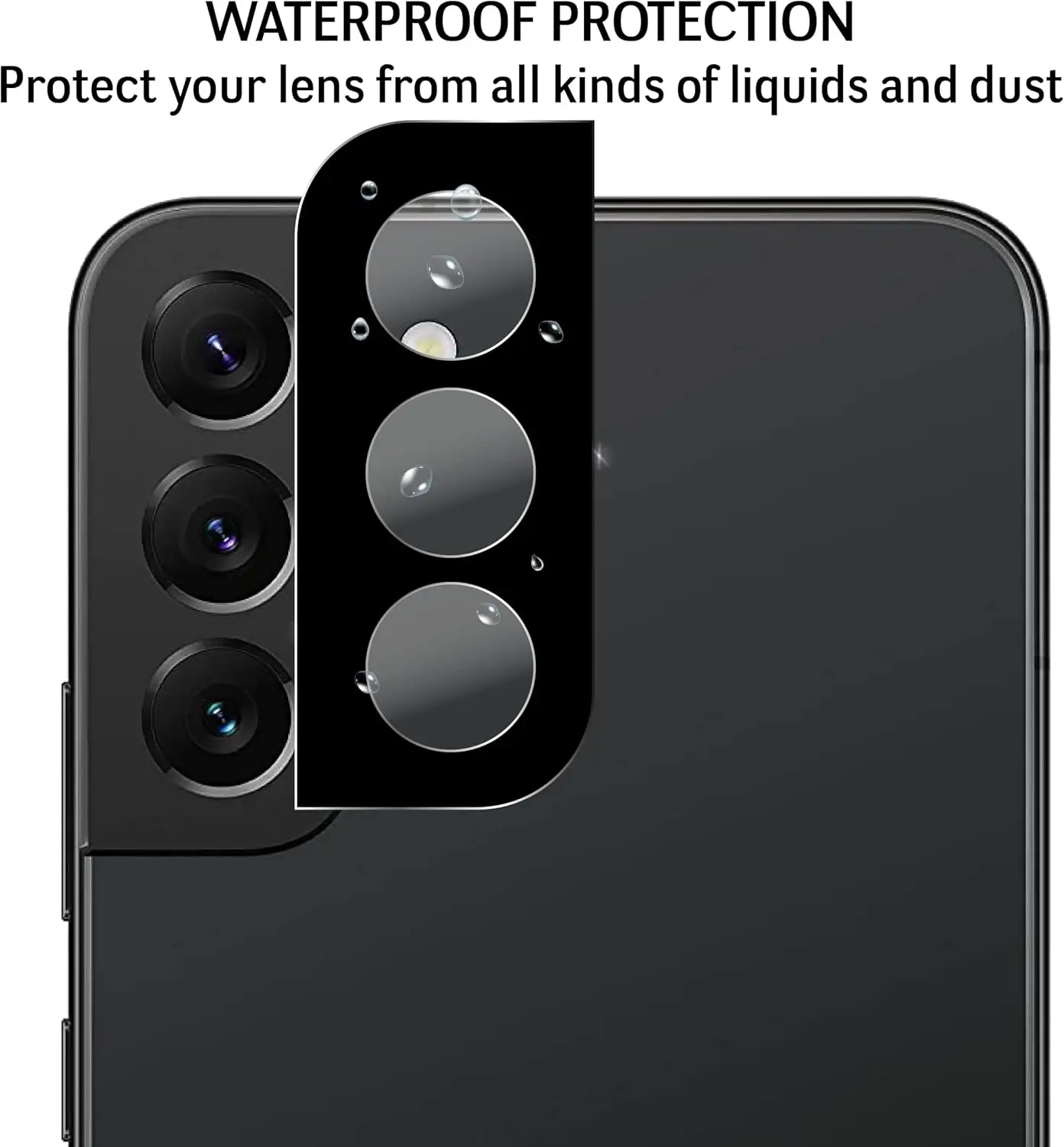 2/4 قطعة HD عدسة حامي فيلم لسامسونج غالاكسي S22 5G /S22 + 5G 9H المضادة للخدش متوافق مع عدسة الكاميرا حماية #6