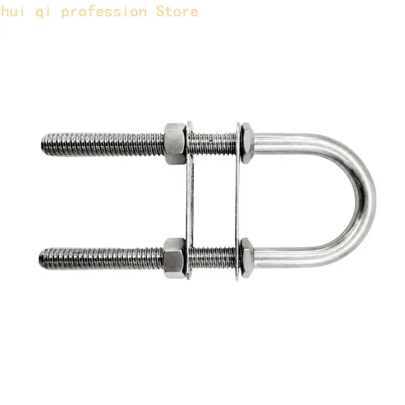 Verstellbarer Doppelklemm-Rigging-Clip für Drahtseilverbindungen 4 Zoll H8WE – Detail 8