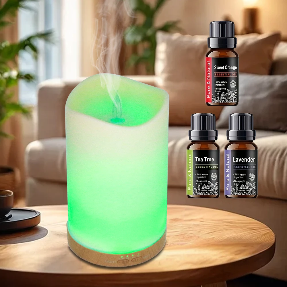 

Aroma Diffuser Night Light with Timer Moisturizing Humidifier for Home Relaxation and Atmosphere Enhancement