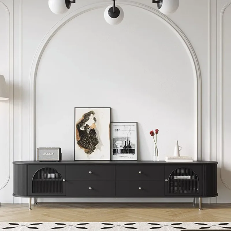 

French, vintage, solid wood, TV cabinet, coffee table, combination, modern, simple