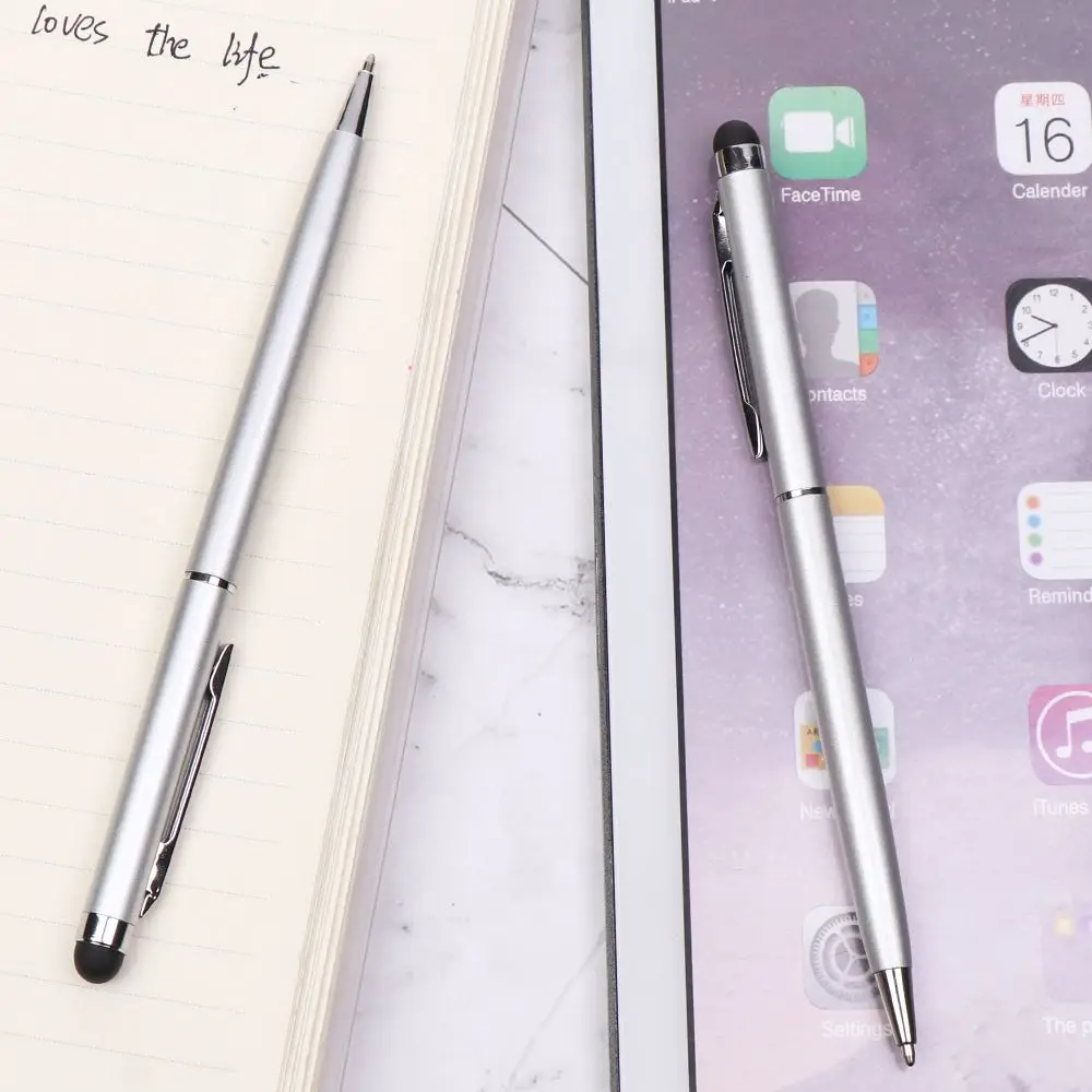 Mini Dual-Use Stylus Touch Kapazitiven Stift Handy Universal Touch Screen Stift IPhone IPad Stift Kugelschreiber