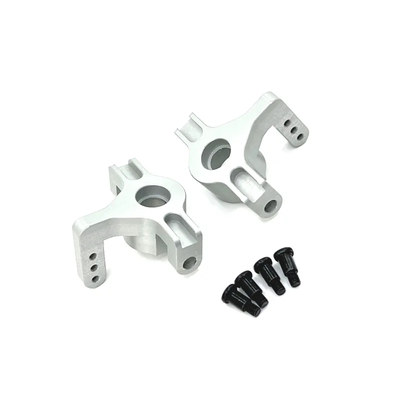 WLtoys Samochód RC w skali 1/10 104016 104018 104009 Metalowe ulepszone przednie zwrotnice, części zamienne ​