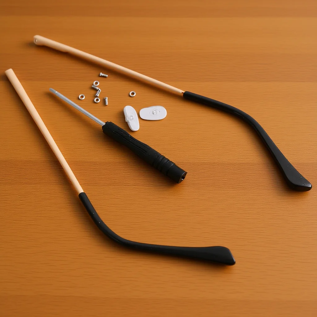 1 زوج نظارات معدنية الذراع استبدال الربيع الساقين للنظارات الشمسية القراءة النظارات طقم تصليح أجزاء المعبد العالمي صالح