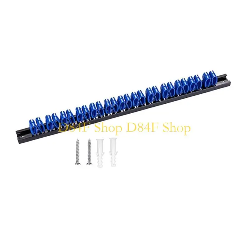 

D84F Neatly Arrange Home Tool Screwdriver Plastic Wrench Hanger