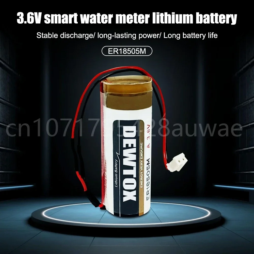 20PCS NEW Original ER18505M Lithium Battery 3.6V 3500mah ER18505 18500 PLC Control With White Battery