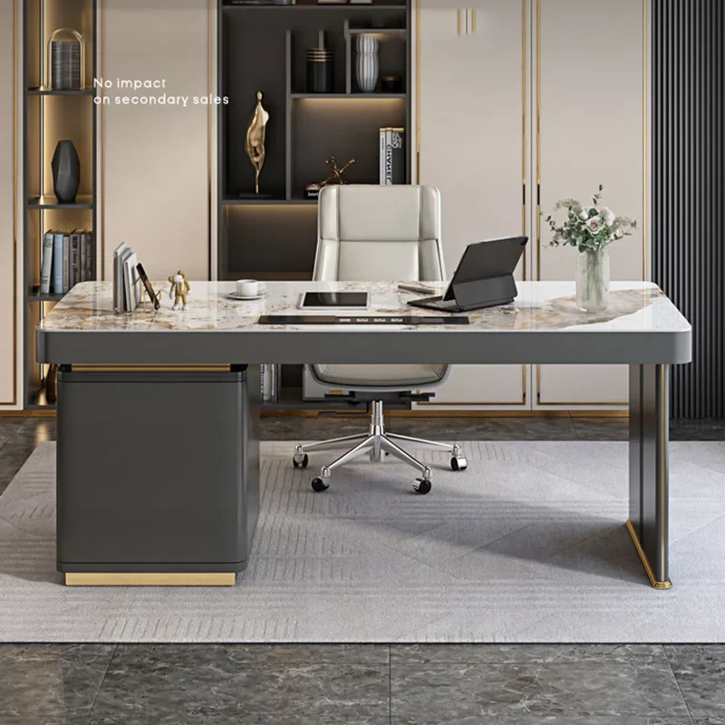 

Computer Desk Home Office Executive L Shaped Gaming Bedroom Minimalist Professional Furniture Corner Table Tables Tisch Simple