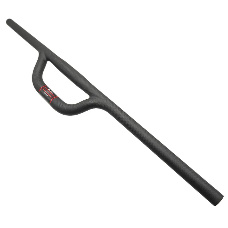 AliExpress NONE Full Carbon Fiber Mountain Bike Handlebar 31.8mm Double Tube Rear SwingFloatingDesign 25.4mm Rear Handlebar for Enhanced Control