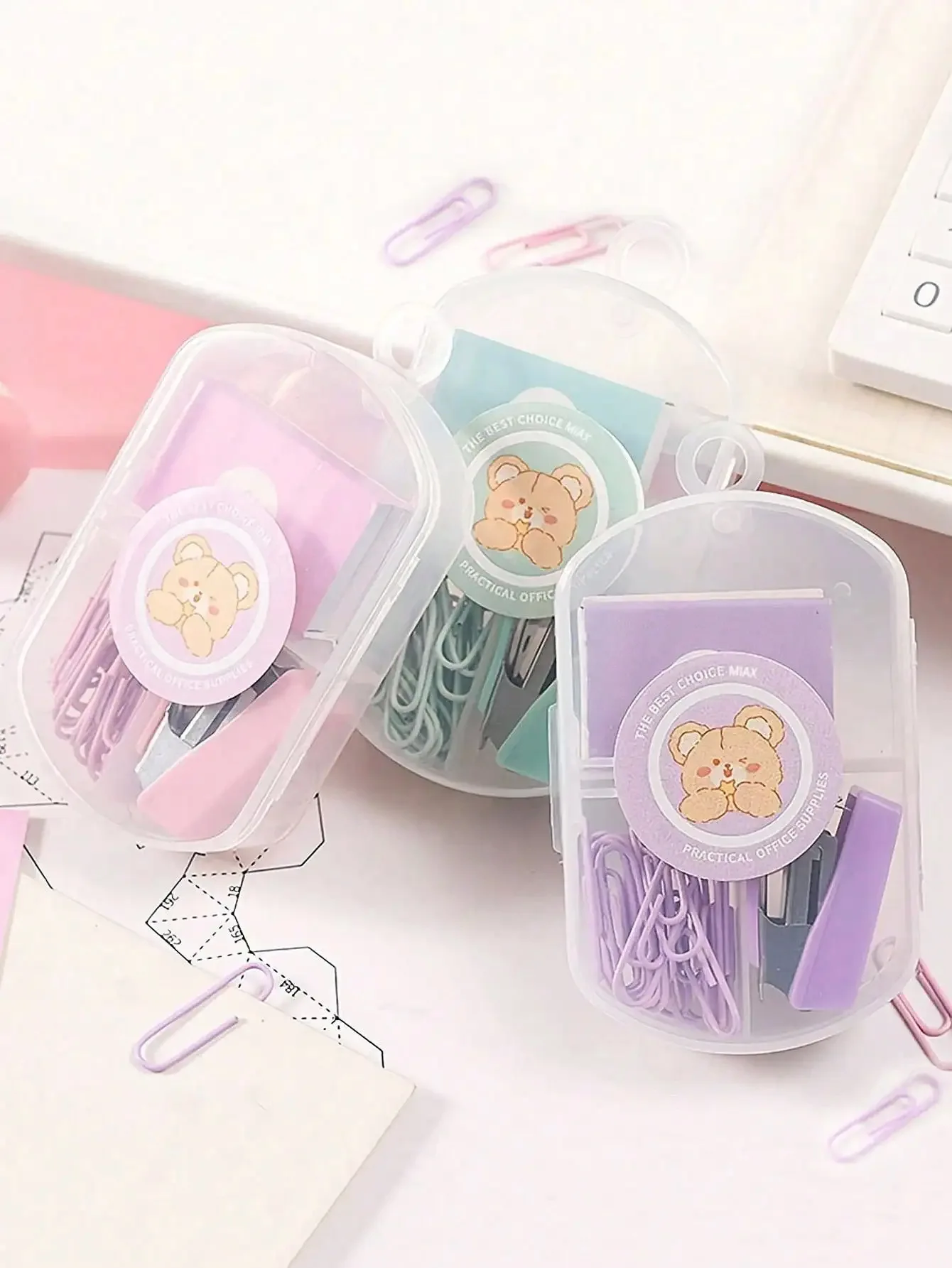 

3 цвета на выбор, 1 шт., мини-степлер цвета макарон, комбинированный костюм для канцелярских принадлежностей, милый степлер, портативный степлер небольшого размера