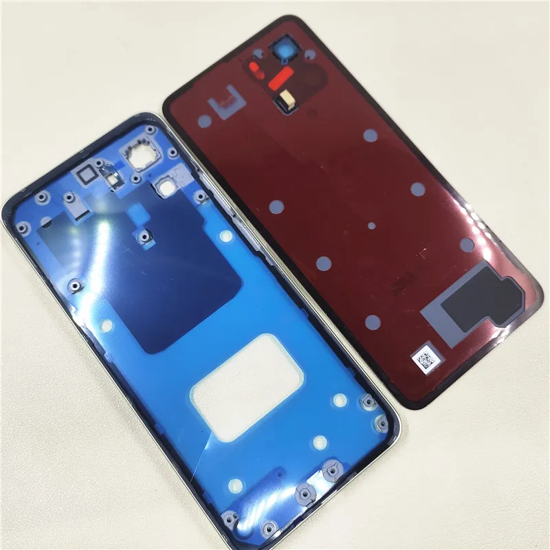 For Realme C75 Phone Housing Middle Frame+Battery Back Cover Case Panel with Camera Lens Replacement