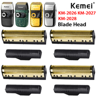 Replacement Blade for Kemei KM-2026/2027/2028 Original Professional Blades Set Knife Head And Knife Net Shaving Accessories