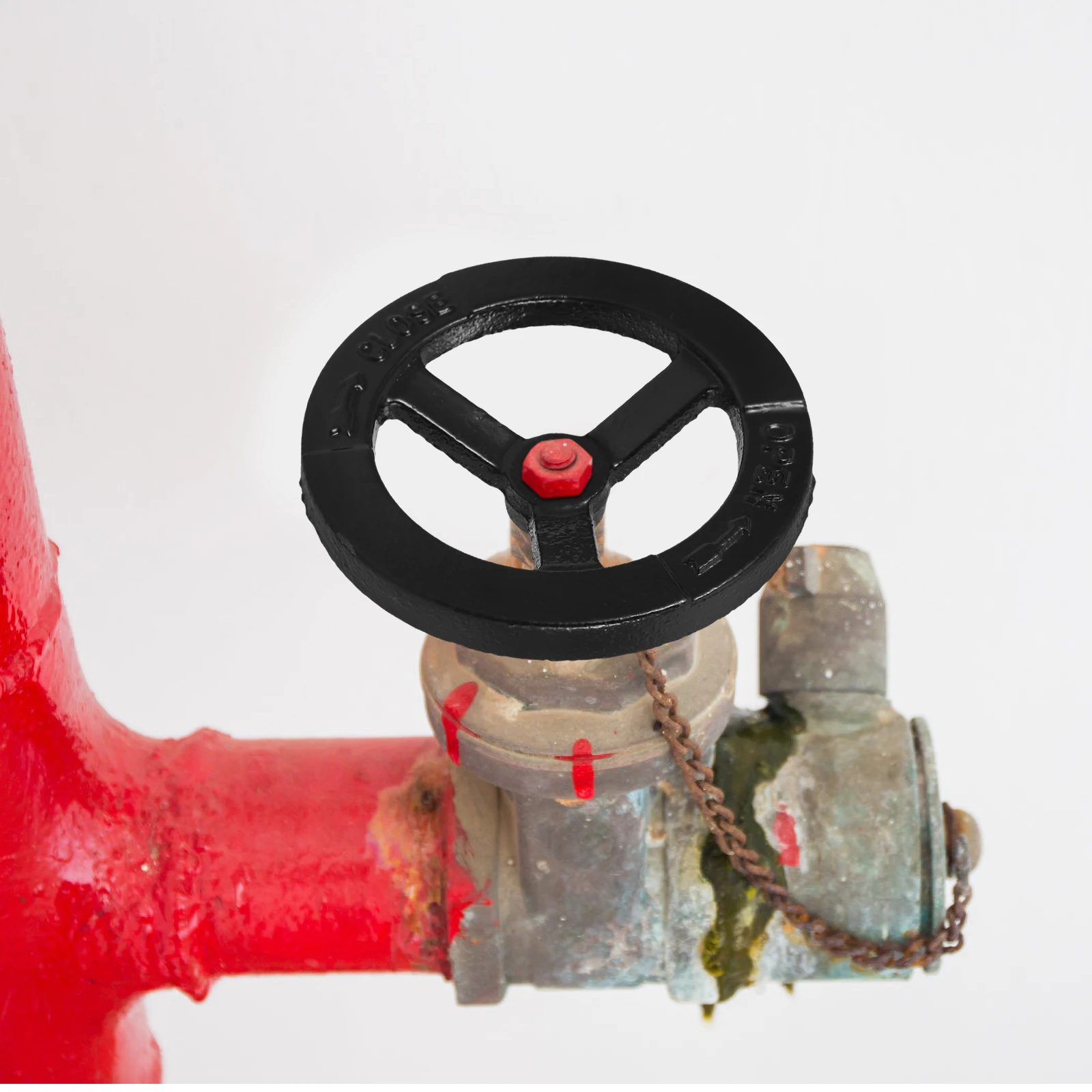 

Directional Wheel Disc Cast Iron Handwheel for Indoor Fire Hydrant Hose Handles Valve Faucet Outdoor Round Replacement Shutoff