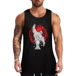 New Escanor anime nanatsu no taizai art 2020 Tank Top bodybuilding t-shirt Man gym clothes gym t-shirts summer