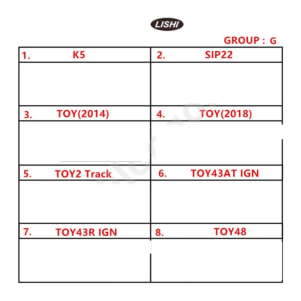 Serie de motocicletas LISHI 2 en I, BW9MH HD74 75 HON42/41 HON63 HON70 KW14 KW16 KW18 SZ14 YH35R YH65 ZD30 ZD24R para KTM1 para KYM2R