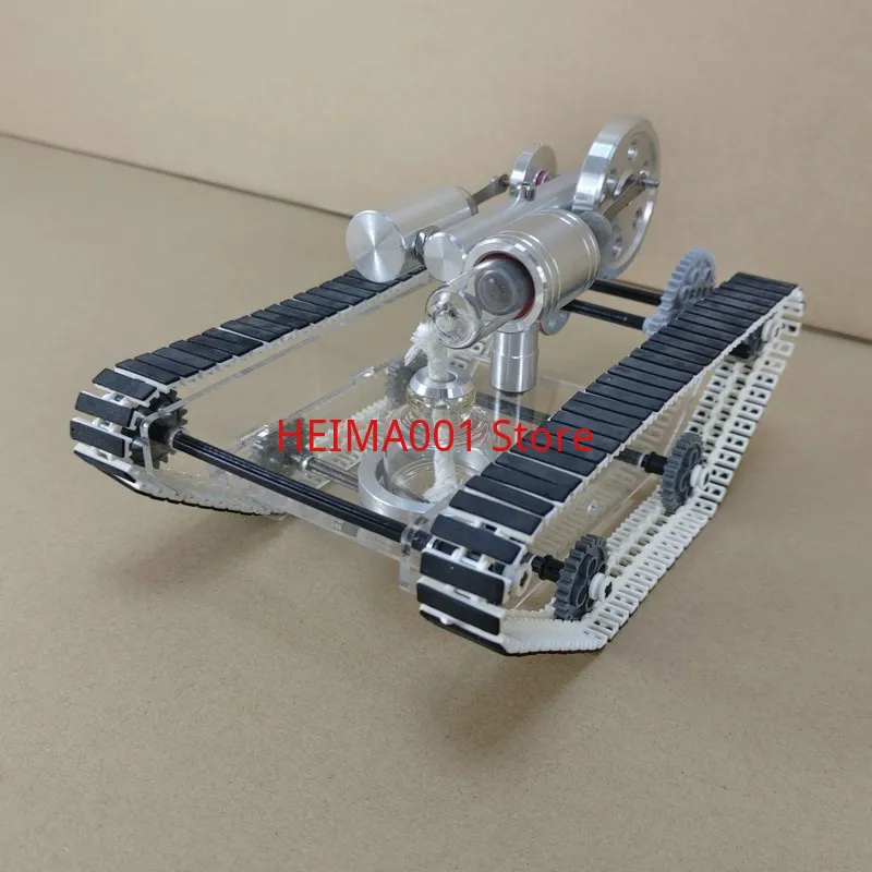 Physical Teaching Instrument Stirling Engine Tank External Combustion Engine Miniature Car Steam Engine Model Fan Engine