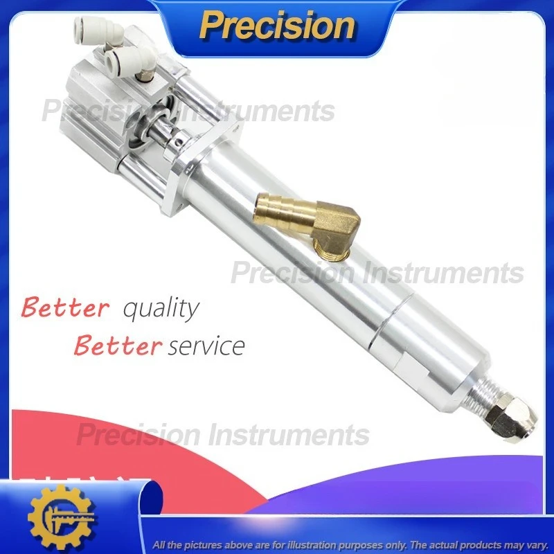 

2026 High Viscosity Silicone Glue Dispensing Valve Large Flow Pneumatic Back Pressure Valve Direct Needle Adapter for Precision