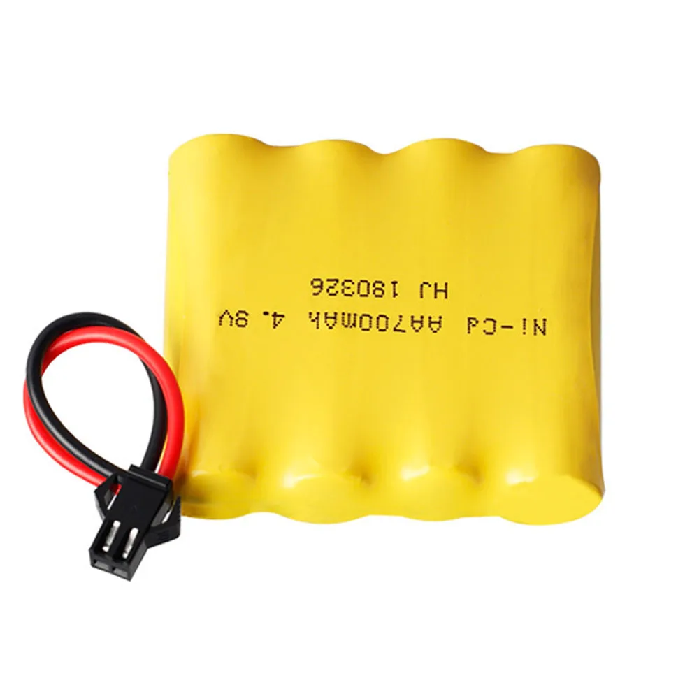 NI-CD Battery 700mAh 4.8V Rechargeable  4* AA 4.8V Battery Pack with USB Charger For Rc toys Cars Tanks Robots Boats Guns Parts