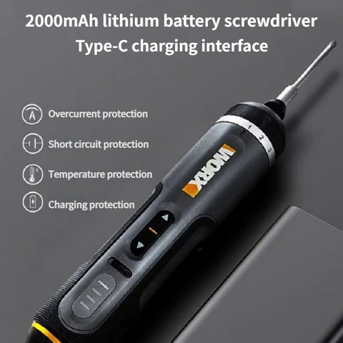 Беспроводной шуруповерт Worx WX240 - мощный и компактный инструмент — детальный вид товара