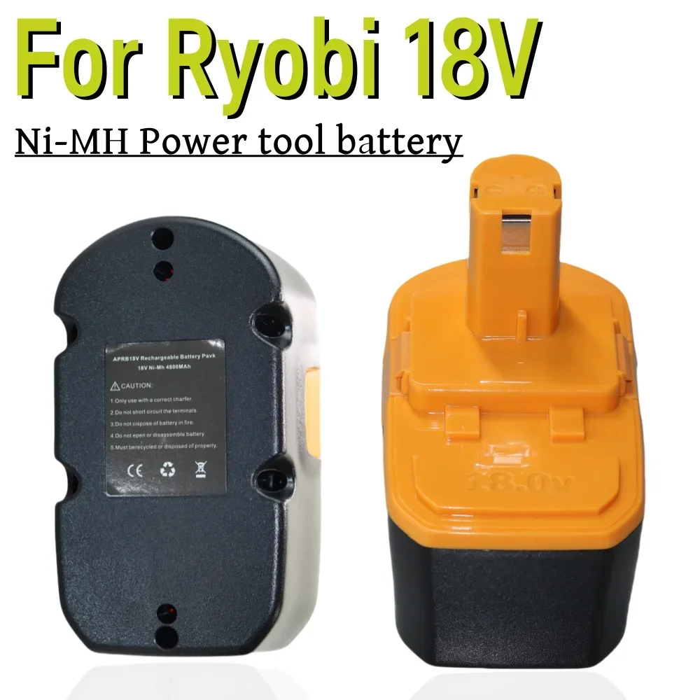 

18V 9800mAh NiMH Replacement Battery For Ryobi 18V Battery P100 P101 ABP1801 ABP1803 BPP1820