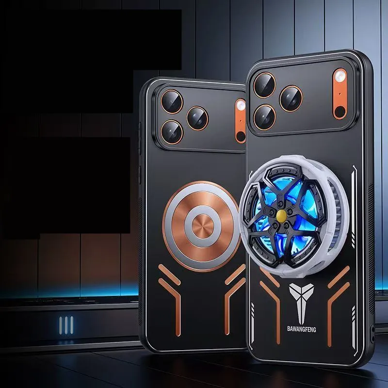 

Graphene Cooling Case For iPhone 17 Pro Max iPhone 17 Air Case Heat Dissipation Magnetic Wireless Charging Metal Cover