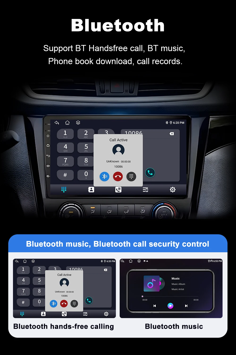 CarPlay Android OS Autoradio für Alfa Romeo Giulietta 2010 - 2014 Intelligentes Touch-Display Multimedia-Player DSP GPS-Navigation – Detail 8