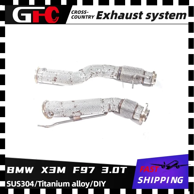

catless downspout high-performance 304 stainless steel for 2019-2024 BMW X3M F97 3.0T