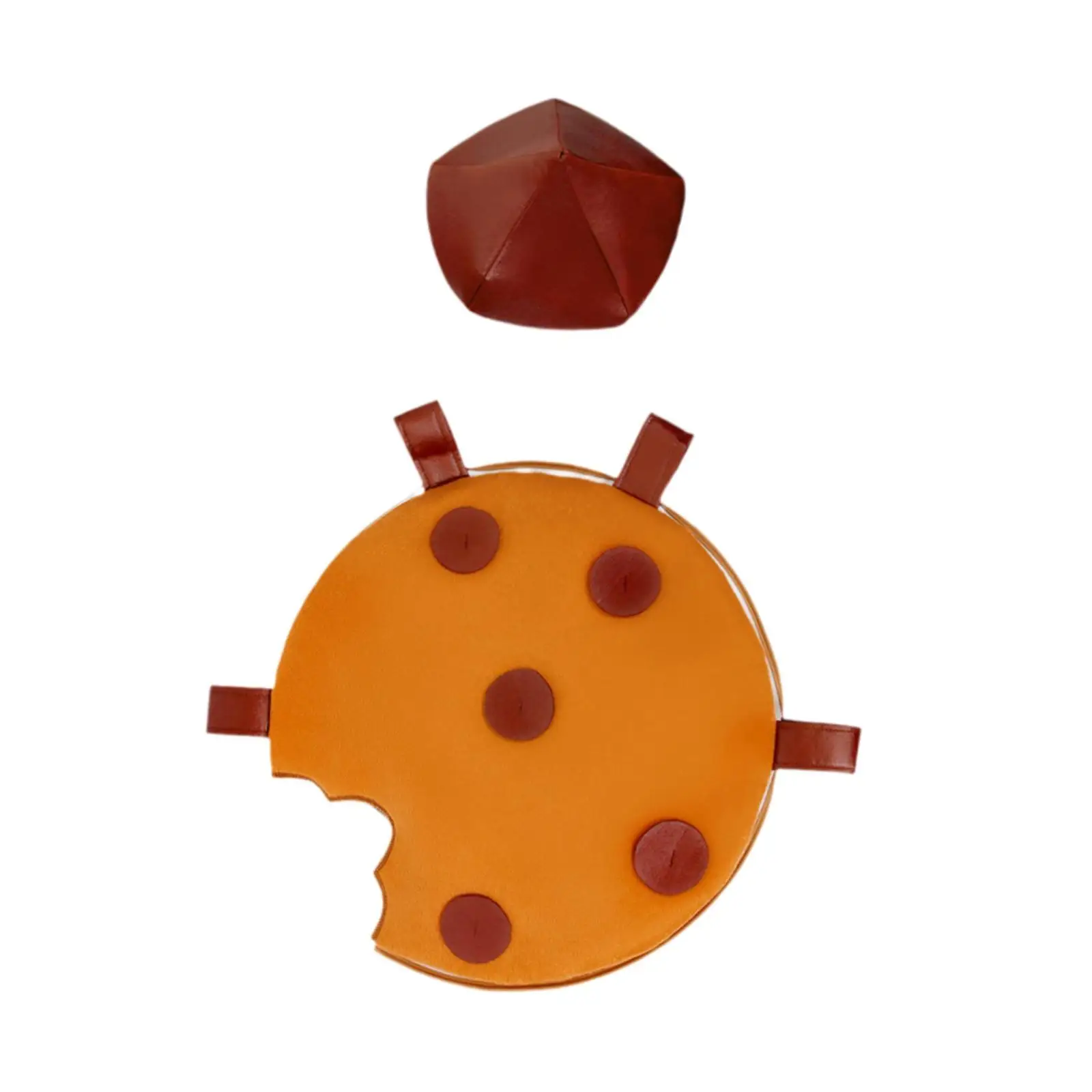 Koekjeskostuums voor kinderen Show Outfit voor Show Stage Performance Themafeest L tot XL Koekje